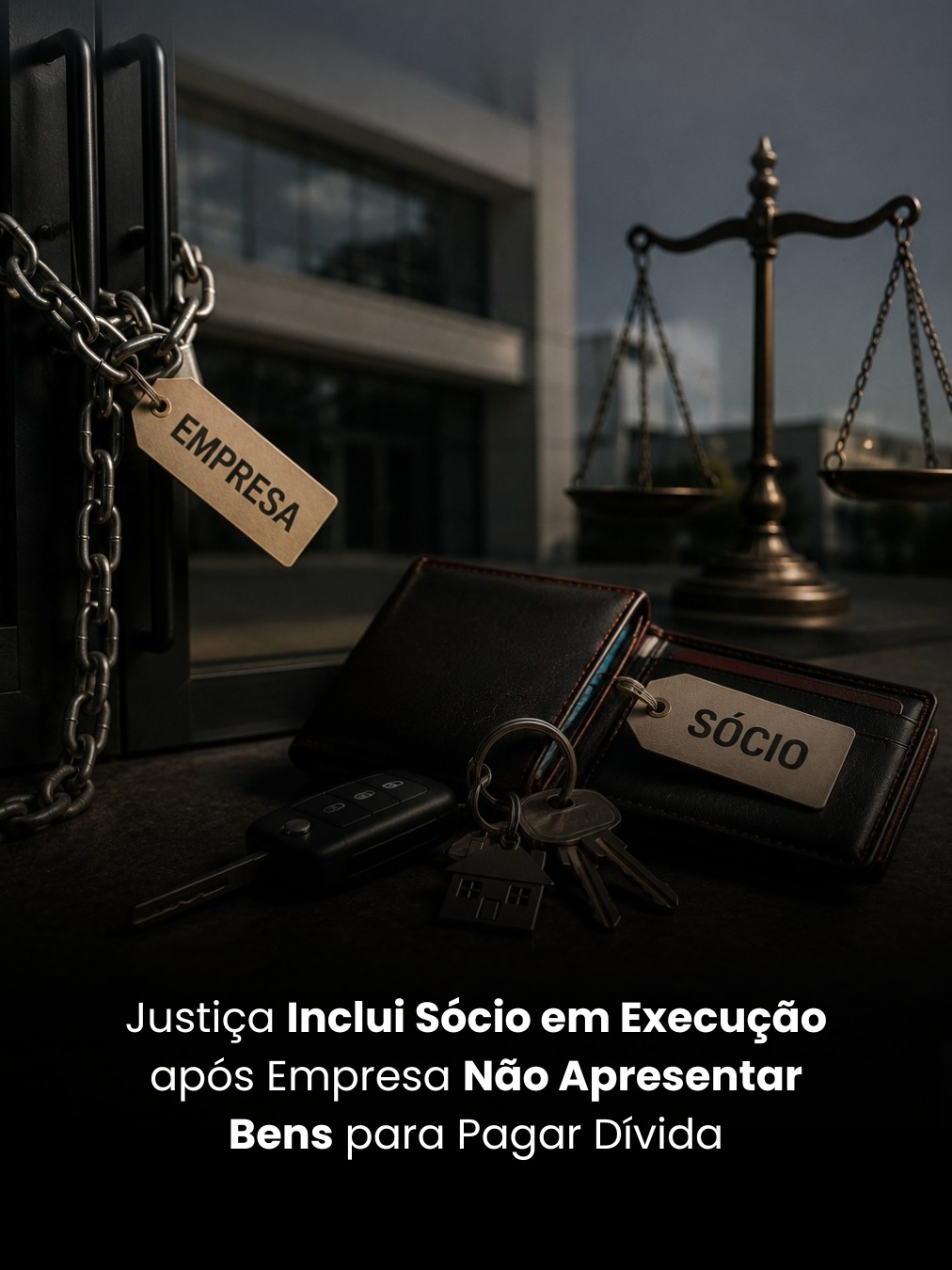 Justiça Inclui Sócio em Execução após Empresa Não Apresentar Bens para Pagar Dívida
